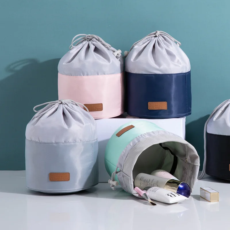 Creative travel cosmetic storage bag waterproof cylinder drawstring cosmetic bag household toiletry bag drawstring bag ZD
Creative travel cosmetic storage bag waterproof cylinder drawstring cosmetic bag household toiletry bag drawstring bag ZD