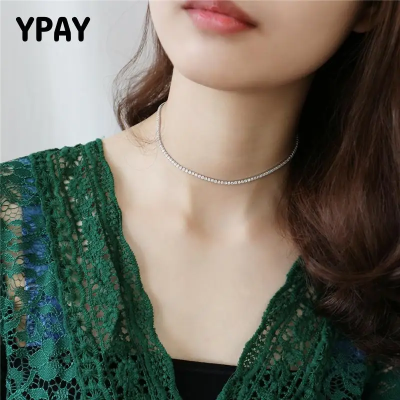 Женское колье-чокер YPAY, серебро 925 пробы, корейский тренд, теннис, цирконий, свадебные украшения, YMN140
Женское колье-чокер YPAY, серебро 925 пробы, корейский тренд, теннис, цирконий, свадебные украшения, YMN140