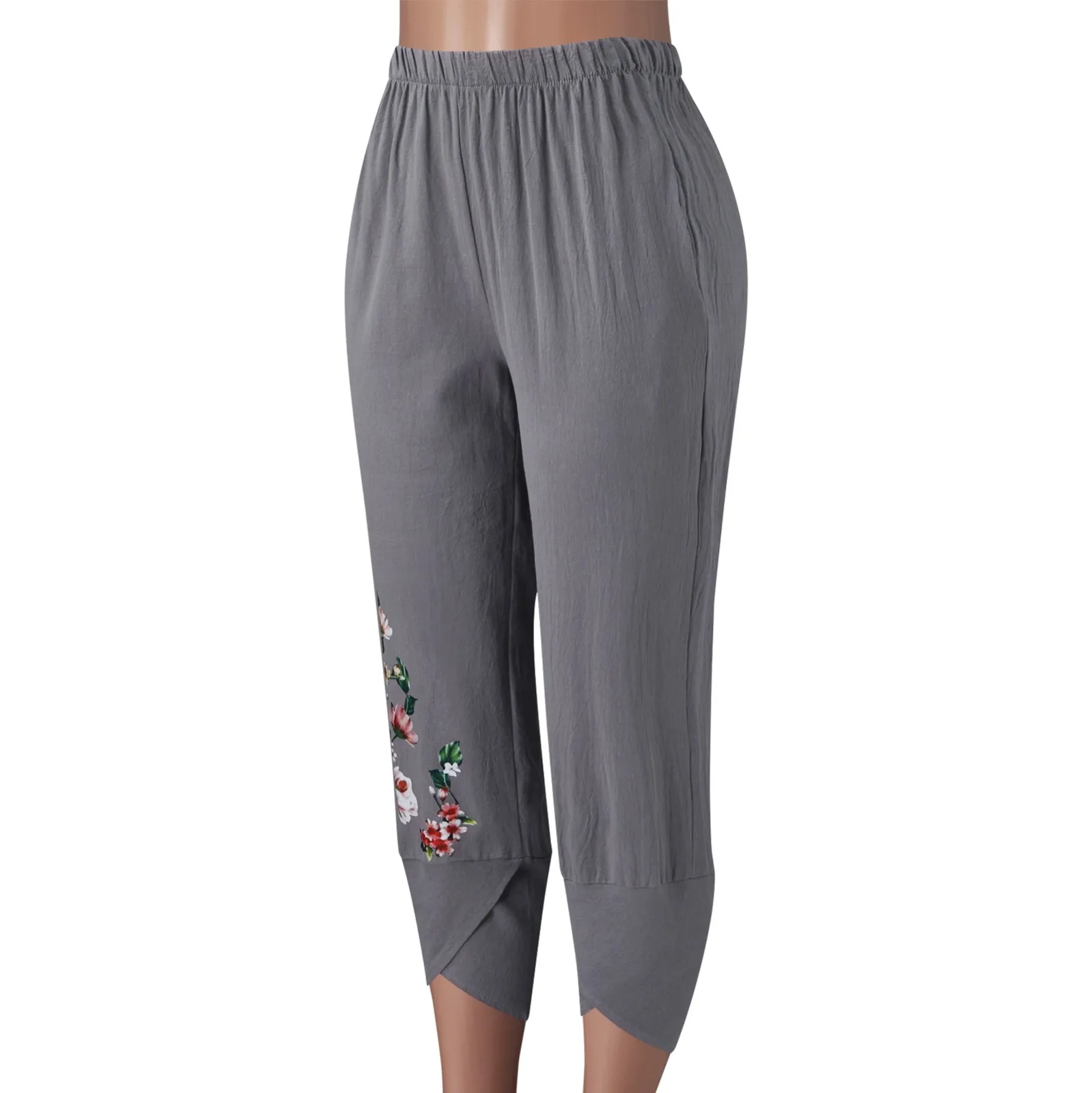 Hot Sale Women's Casual Print Pants Elastic Girdle Waist Wide Leg Pants Trousers Fashion Simple Daily Pants Vetement Femme 2021
Hot Sale Women's Casual Print Pants Elastic Girdle Waist Wide Leg Pants Trousers Fashion Simple Daily Pants Vetement Femme 2021