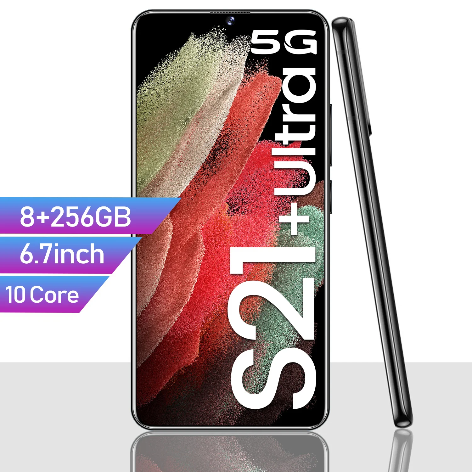 New Galxy S21+ Ultra Smartphone 6.7Inch Unlock Global Version 4G 5G Android10.0 32MP 12GB 512GB Celulares Mobile Cell Phone
New Galxy S21+ Ultra Smartphone 6.7Inch Unlock Global Version 4G 5G Android10.0 32MP 12GB 512GB Celulares Mobile Cell Phone