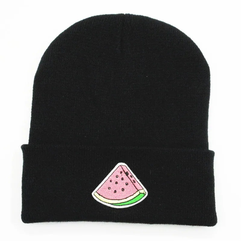 Watermelon Fruit Embroidery Thicken Knitted Hat Winter Warm Hat Skullies Cap Beanie Hat for Men and Women 150
Watermelon Fruit Embroidery Thicken Knitted Hat Winter Warm Hat Skullies Cap Beanie Hat for Men and Women 150