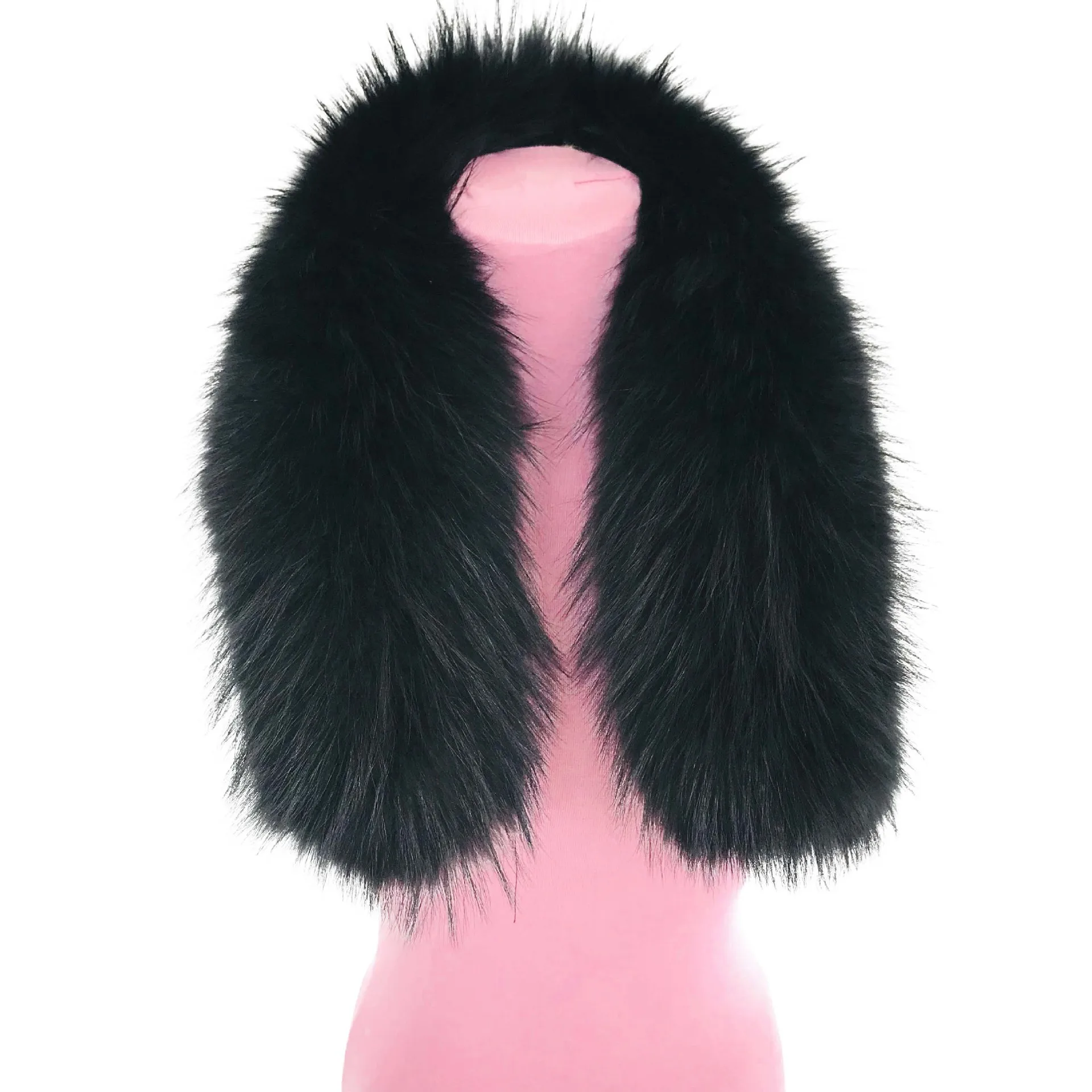 

JKP 2020 Real Mink Fur Collar for Women Winter Natural Animal Fur Shawl and Wraps Warm Fashion Scarf High Quality