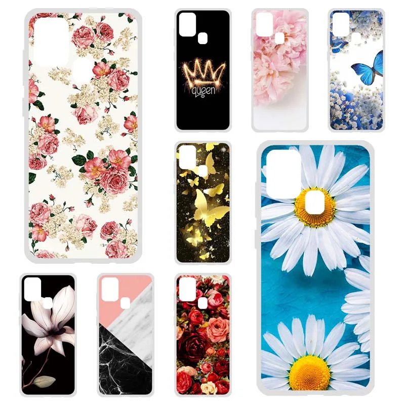 Soft TPU Case For Samsung A21s Case Silicon Floral Bumper Coque For Samsung Galaxy A21s SM-A217F Covers Protective Fundas Etui
Soft TPU Case For Samsung A21s Case Silicon Floral Bumper Coque For Samsung Galaxy A21s SM-A217F Covers Protective Fundas Etui