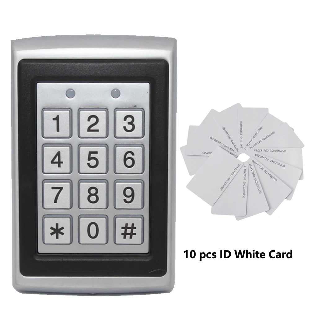 LUCKING DOOR K7612N RFID металлическая клавиатура контроля доступа
LUCKING DOOR K7612N RFID металлическая клавиатура контроля доступа