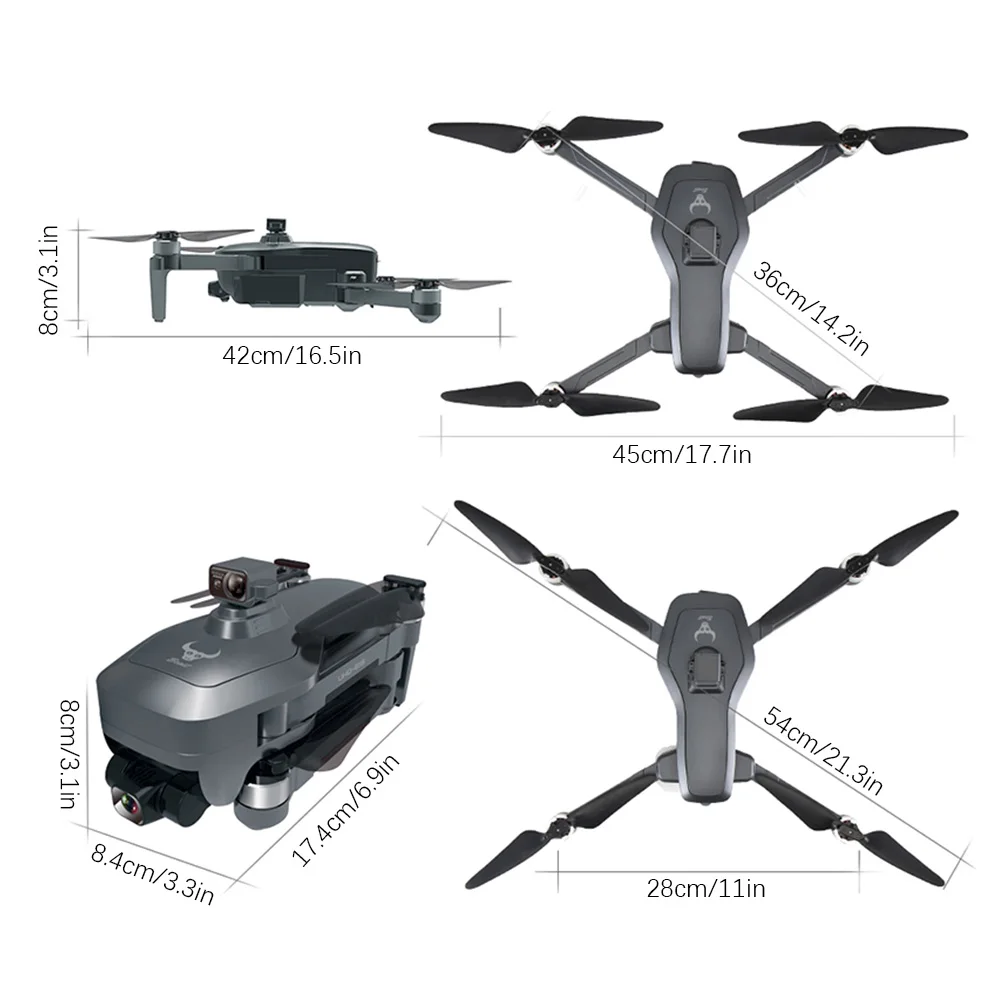 SG906 MAX GPS RC Drone with Wifi FPV 4K Professional HD Camera 3-Axis Gimbal Brushless Quadcopter Obstacle Avoidance Dron
SG906 MAX GPS RC Drone with Wifi FPV 4K Professional HD Camera 3-Axis Gimbal Brushless Quadcopter Obstacle Avoidance Dron