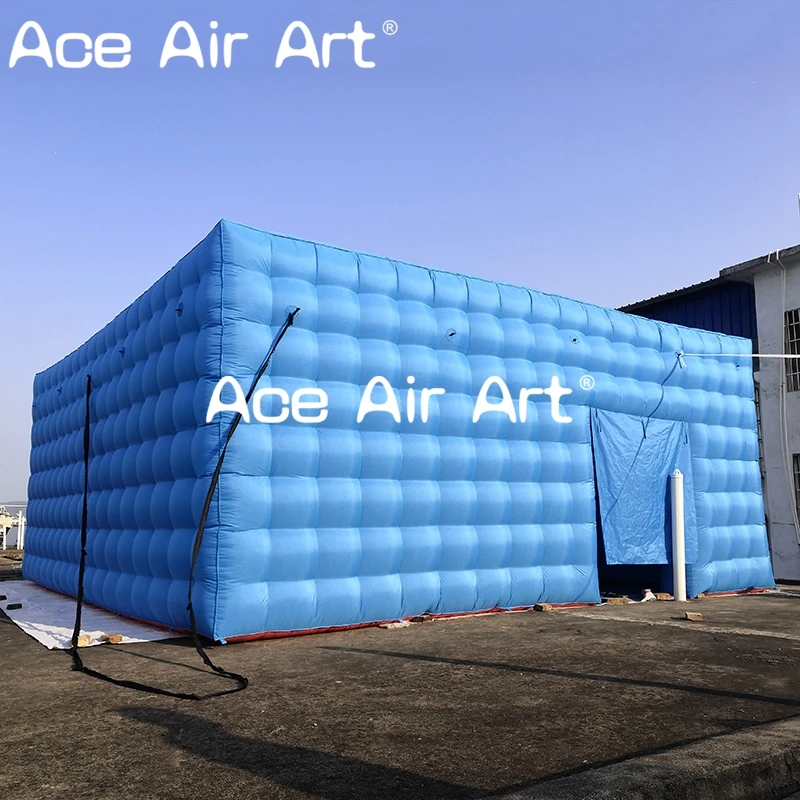Outdoor giant blue inflatable cube tent,Foldable air square marquee with lights for big commercial event and shelter
Outdoor giant blue inflatable cube tent,Foldable air square marquee with lights for big commercial event and shelter