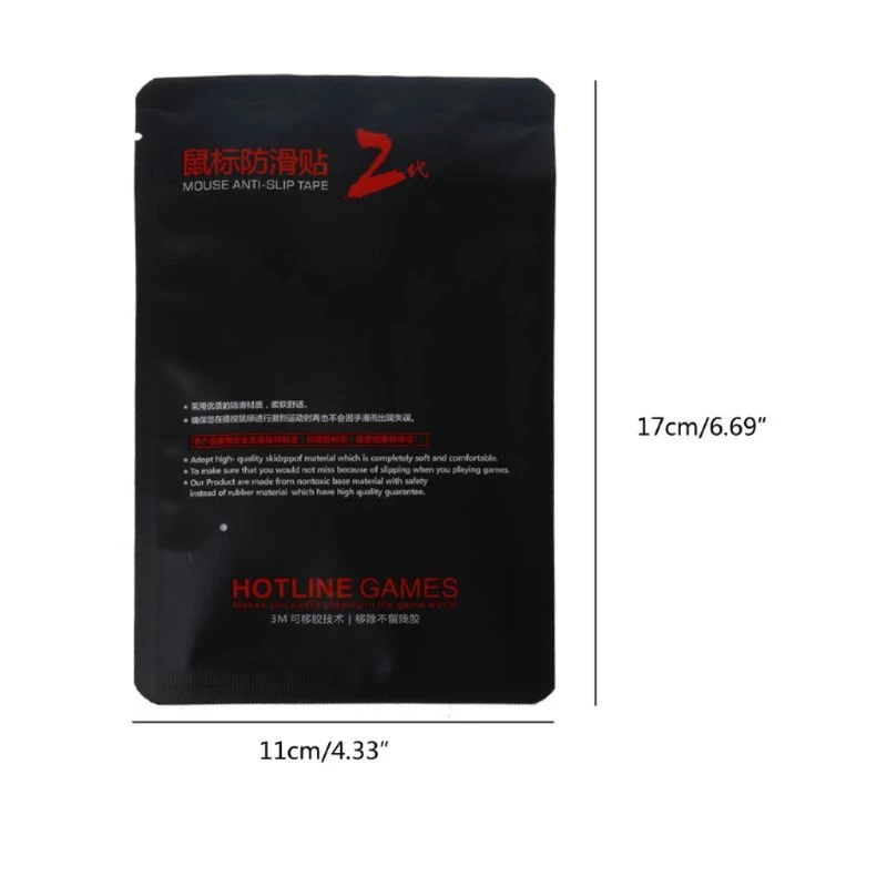 Hotline Games Mouse Skates Side Stickers Sweat Resistant Pads Anti-slip Tape For Endgame Gear XM1 Mouse
Hotline Games Mouse Skates Side Stickers Sweat Resistant Pads Anti-slip Tape For Endgame Gear XM1 Mouse