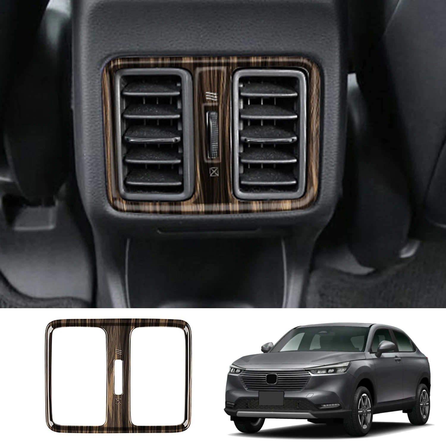Car Accessories for Honda Vezel HR-V e:HEV 2021 2022 ABS Plastic Interior Rear Air Vent Outlet Frame Trim
Car Accessories for Honda Vezel HR-V e:HEV 2021 2022 ABS Plastic Interior Rear Air Vent Outlet Frame Trim