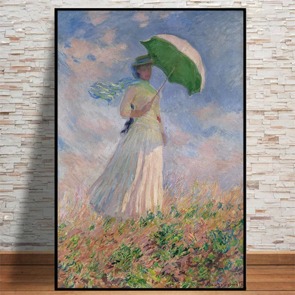 Oil Canvas Painting Prints Home Decoration Wall Art Pictures French Claude Monet Women Nordic Watercolor Poster Living Room
Oil Canvas Painting Prints Home Decoration Wall Art Pictures French Claude Monet Women Nordic Watercolor Poster Living Room