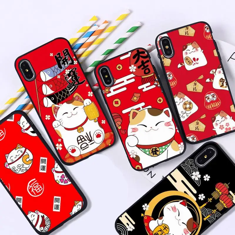 YNDFCNB Cute Japanese Cartoon Lucky Cat Phone Case for iPhone 11 12 13 mini pro XS MAX 8 7 6 6S Plus X 5S SE 2020 XR case
YNDFCNB Cute Japanese Cartoon Lucky Cat Phone Case for iPhone 11 12 13 mini pro XS MAX 8 7 6 6S Plus X 5S SE 2020 XR case