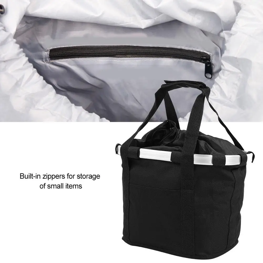 Front Pack Bicycle Basket with Aluminum Alloy Side Folding Quick Dismantling Basket Pet Basket Bearing 5KG
Front Pack Bicycle Basket with Aluminum Alloy Side Folding Quick Dismantling Basket Pet Basket Bearing 5KG