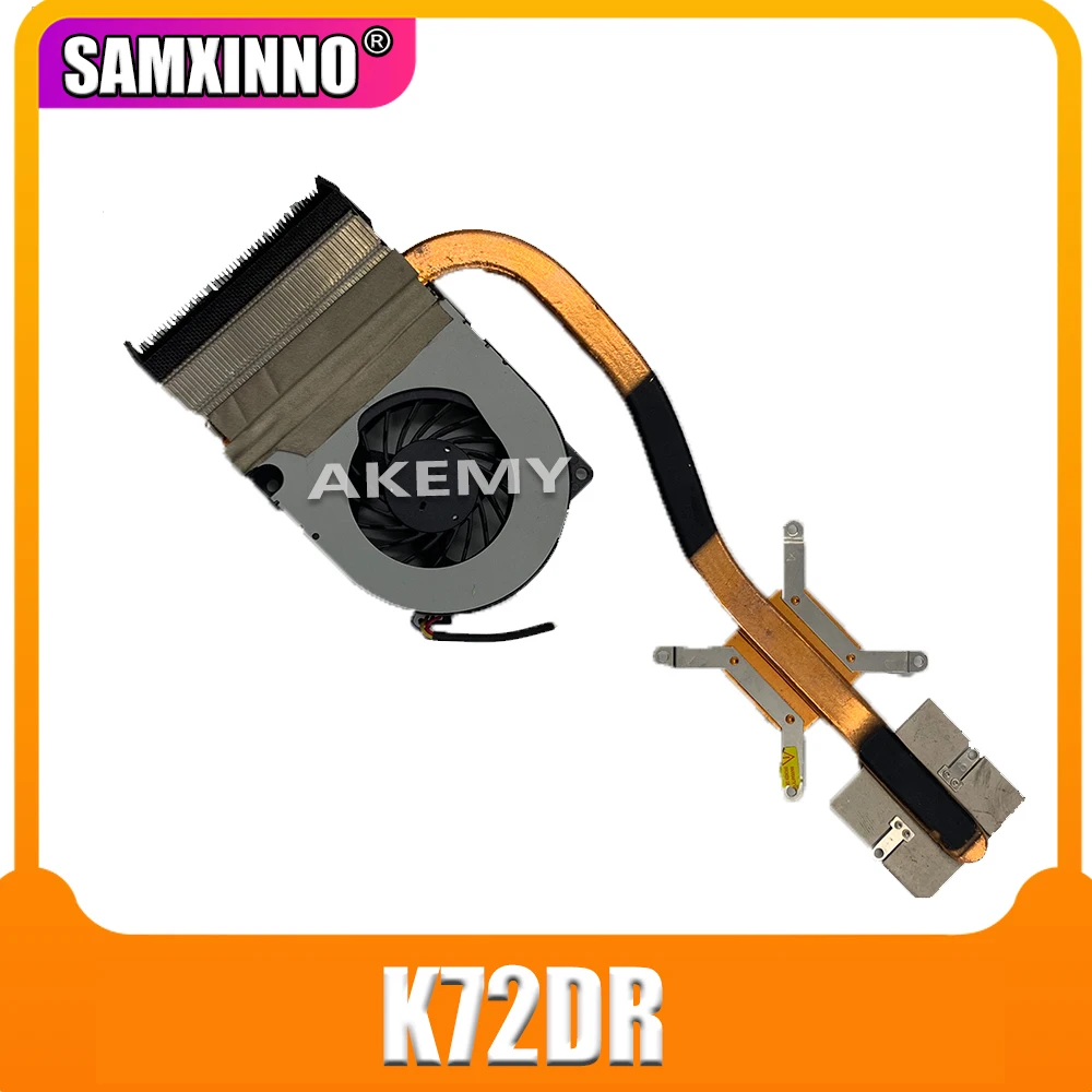 Для For Asus K72D K72DR K72DY K72DE X72D A72D радиатор для ноутбука и вентилятор охлаждающий вентилятор для процессора
Для For Asus K72D K72DR K72DY K72DE X72D A72D радиатор для ноутбука и вентилятор охлаждающий вентилятор для процессора