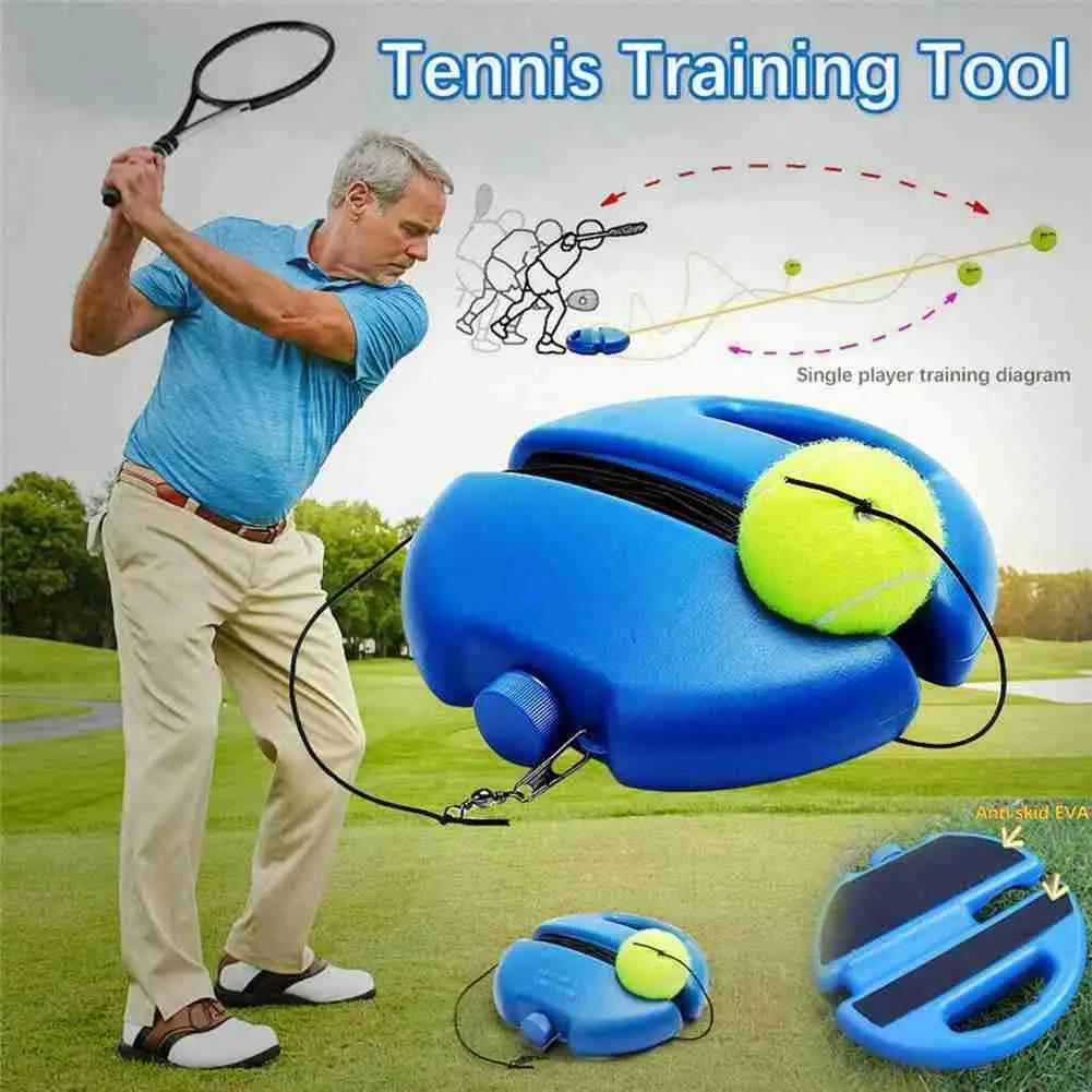 Tennis Training Tool Self Study Device Multifunctional Exercise Ball Rebounder Baseboard Home Outdoor Trainer Accessories
Tennis Training Tool Self Study Device Multifunctional Exercise Ball Rebounder Baseboard Home Outdoor Trainer Accessories