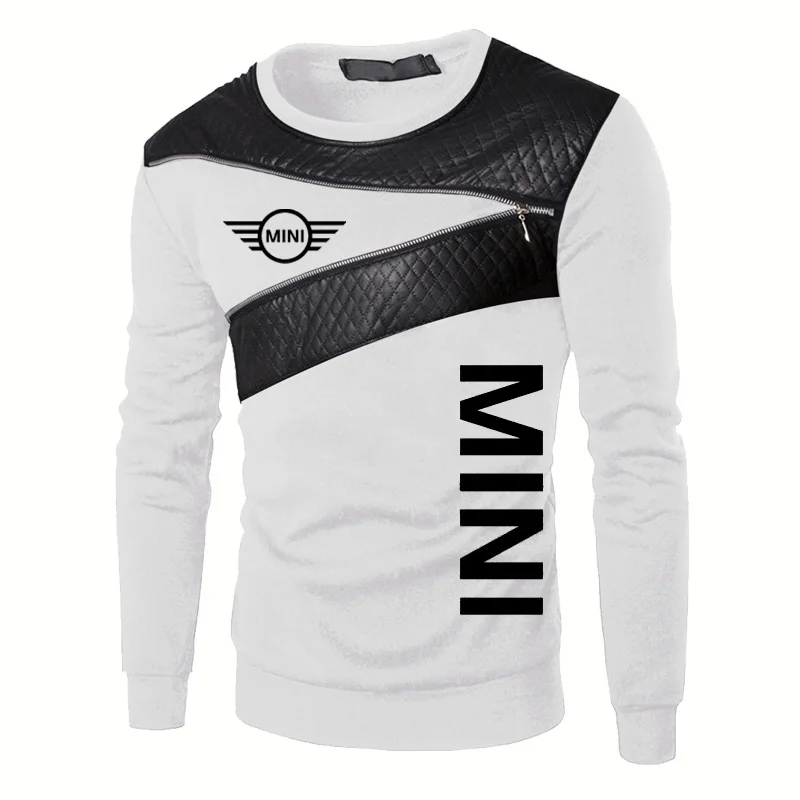 2021 NEW Casual Trend Men sweatshirt MINI Car Logo Print Solid color Oblique chain high quality Cotton Mens pullover clothing
2021 NEW Casual Trend Men sweatshirt MINI Car Logo Print Solid color Oblique chain high quality Cotton Mens pullover clothing