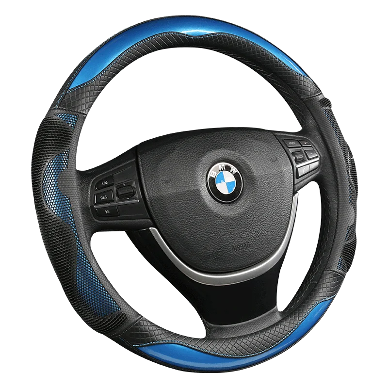 Soft Braid on Car Steering Wheel Cover For 37 - 38 CM 14.5"-15" Anti-slip Inner Ring M Size Steering-Wheel Car Styling Carpet
Soft Braid on Car Steering Wheel Cover For 37 - 38 CM 14.5"-15" Anti-slip Inner Ring M Size Steering-Wheel Car Styling Carpet