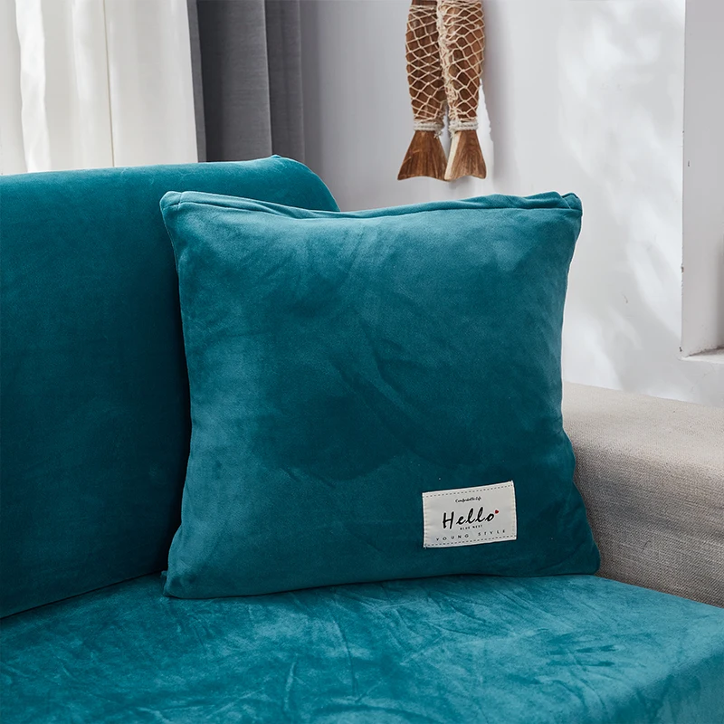 XAXA Velvet Sofa Cushion Cover Chair Corner Plush Solid Color Sofa Function Protective SlipcoverCouch Covers Home Decoration
XAXA Velvet Sofa Cushion Cover Chair Corner Plush Solid Color Sofa Function Protective SlipcoverCouch Covers Home Decoration