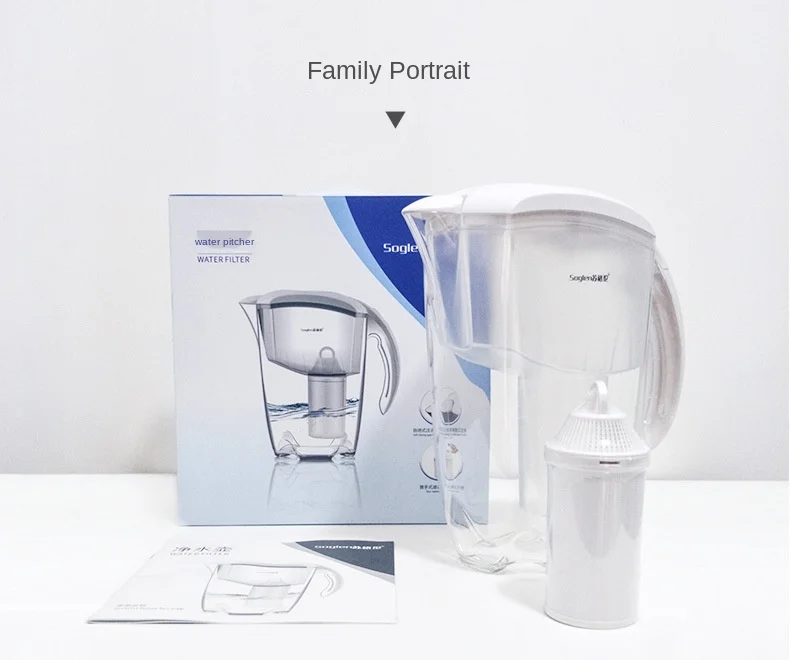 2.5 L White household chlorine removal 001 water purification kettle household kitchen activated carbon filter kettle will sell
2.5 L White household chlorine removal 001 water purification kettle household kitchen activated carbon filter kettle will sell