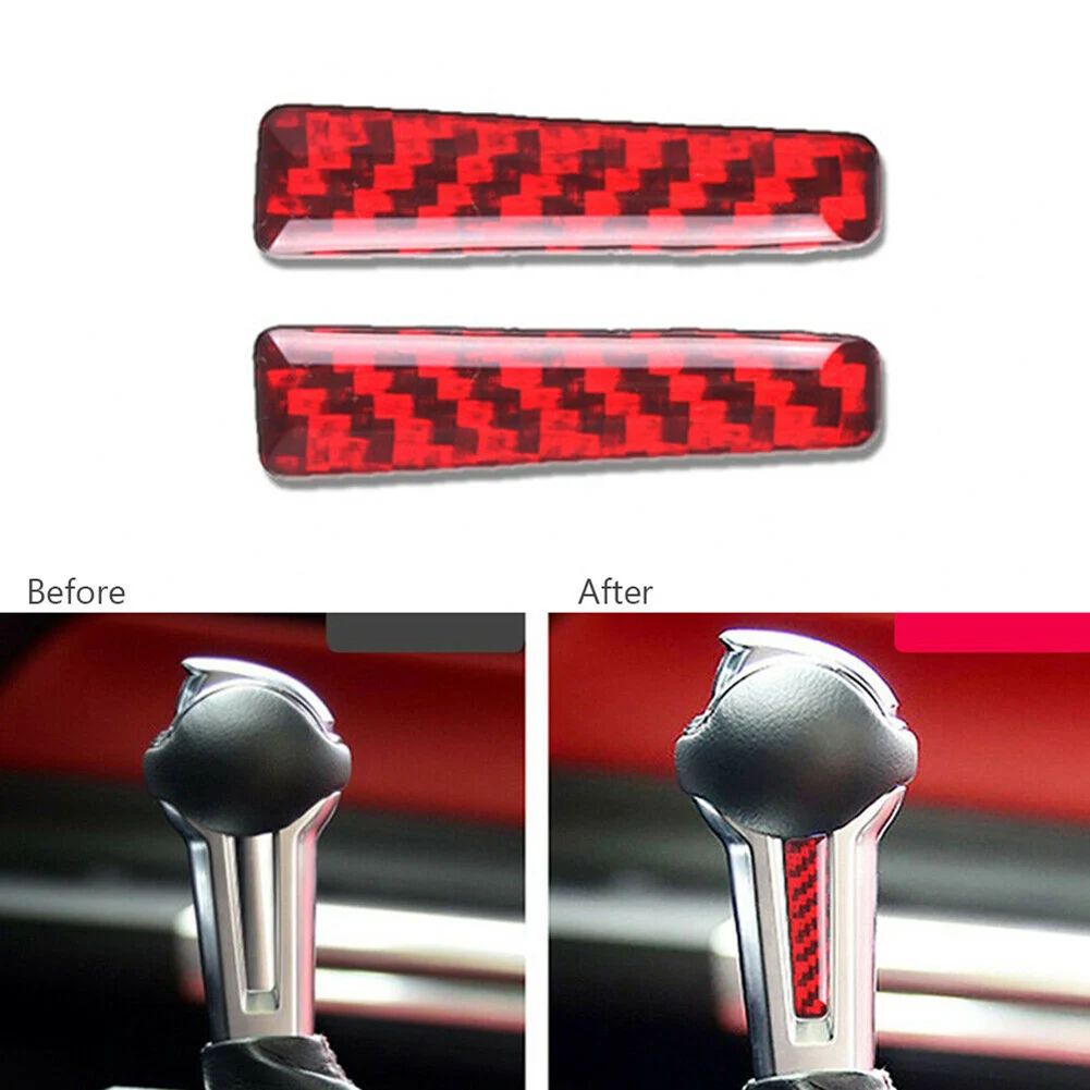 New Arrival High Quality Red Carbon Fiber Interior Gear Shift Handle Cover Trim For Ford Mustang 2015-19
New Arrival High Quality Red Carbon Fiber Interior Gear Shift Handle Cover Trim For Ford Mustang 2015-19