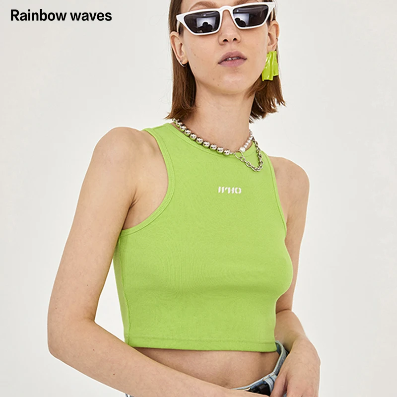 Rainbowwaves Women's Summer Skinny Crop Tops Bodybuilding Casual Fashion Slim Pullover Navel T-shirt In Green For Female Girls
Rainbowwaves Women's Summer Skinny Crop Tops Bodybuilding Casual Fashion Slim Pullover Navel T-shirt In Green For Female Girls