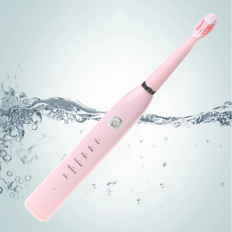 MOLF Powerful Ultrasonic Sonic Electric Toothbrush USB Rechargeable Tooth Brush Adult Electronic Washable Whitening Teeth Brush
MOLF Powerful Ultrasonic Sonic Electric Toothbrush USB Rechargeable Tooth Brush Adult Electronic Washable Whitening Teeth Brush