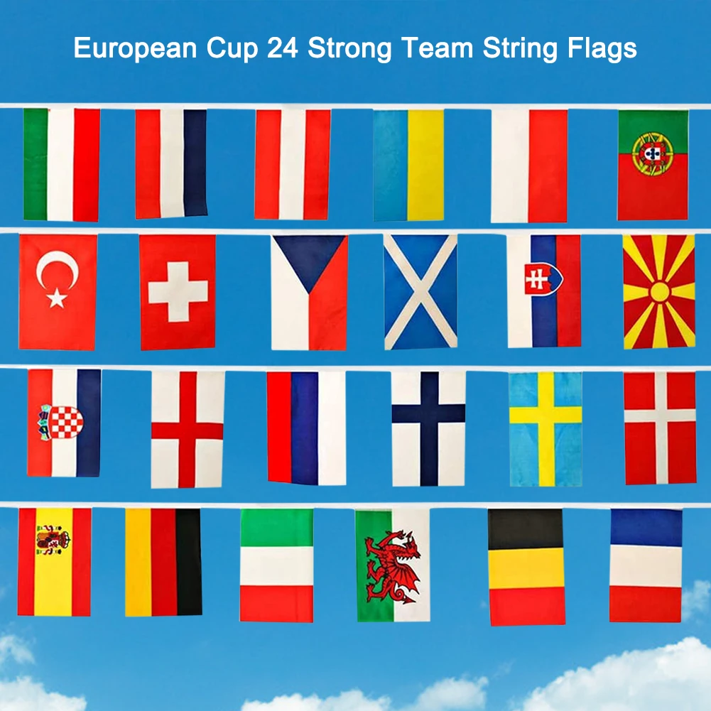 2021 European Football Championship Bunting Decorative Teams Flag Fan Supplies Team Flag Team Support Flag Long National Flag
2021 European Football Championship Bunting Decorative Teams Flag Fan Supplies Team Flag Team Support Flag Long National Flag