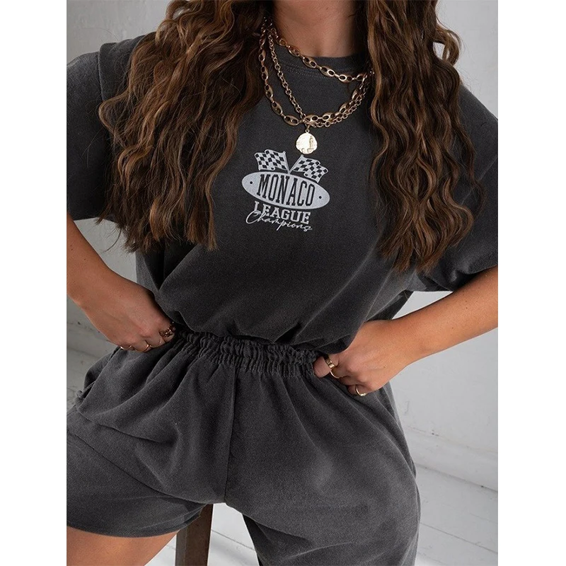 Black Letter Print Vintage Oversized Loose Graphic Tee Women 2021 Summer Plus Size Casual O Neck Short Sleeve Fashion Clothing
Black Letter Print Vintage Oversized Loose Graphic Tee Women 2021 Summer Plus Size Casual O Neck Short Sleeve Fashion Clothing