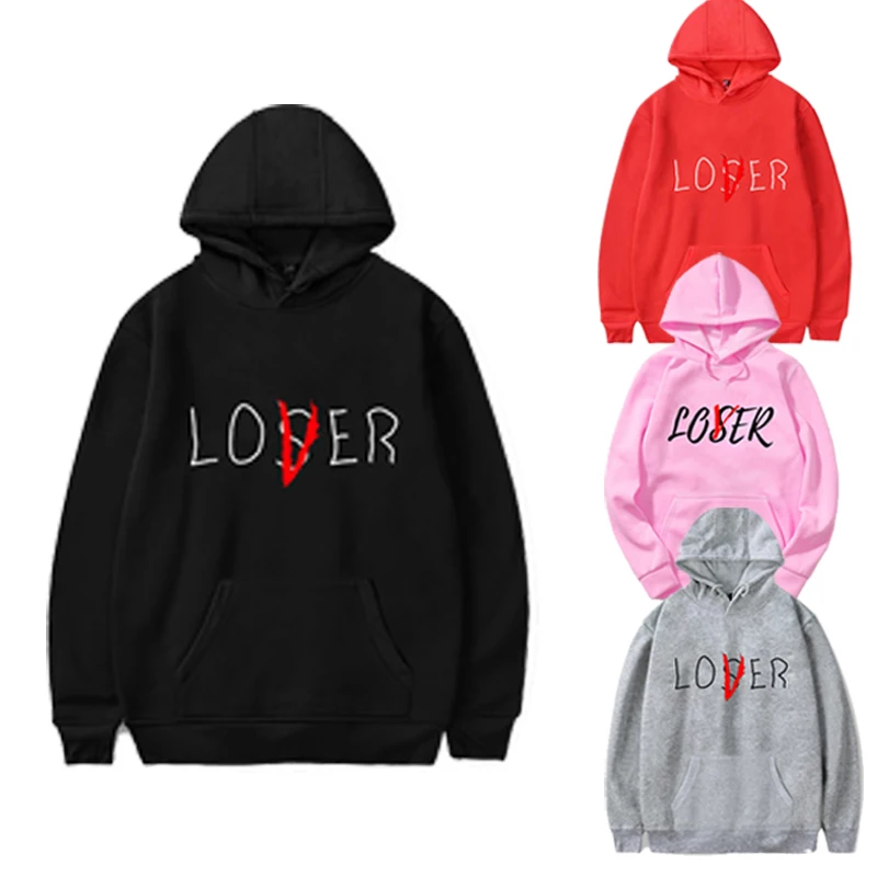 

Loser Lover Hot Hoodie Men Women Sudadera Hombre Hip Hop Pennywise Sweatshirt Casual Streetwear Harajuku Hoody Kpop