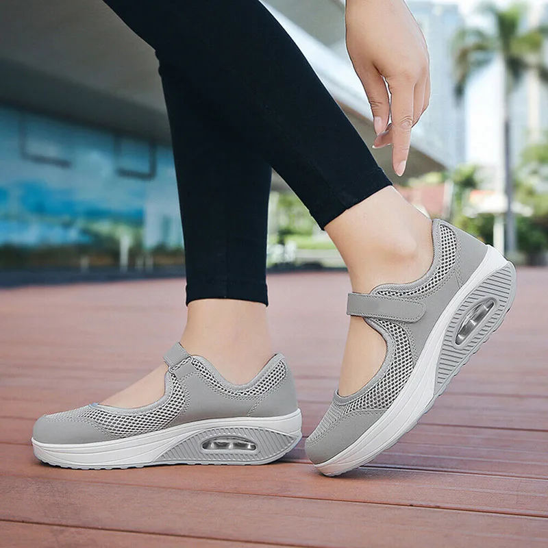 New Women Comfort Walking Nurse Shoes Anti-Slip Breathable Wedges Sneaker for Fitness Casual Ladies Shoes Tenis Feminino
New Women Comfort Walking Nurse Shoes Anti-Slip Breathable Wedges Sneaker for Fitness Casual Ladies Shoes Tenis Feminino