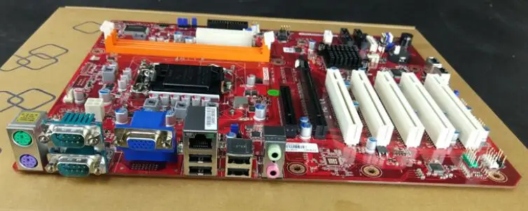 AIMB-701 100% OK REV.A1 оригинальная материнская плата IPC ATX Промышленная AIMB-701VG 5 * PCI 1 LAN 6 COM с