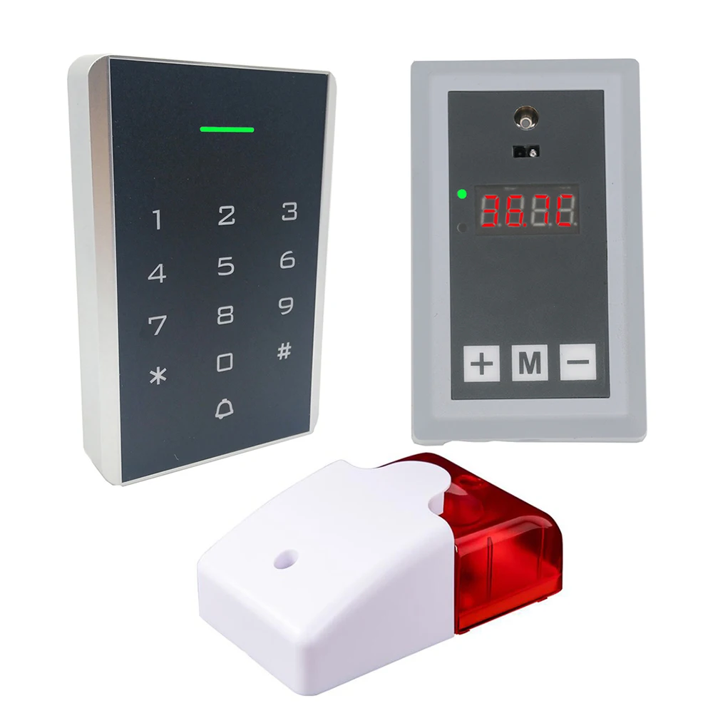 DIY Полный тела измерения температуры контроля доступа Лер 125 кГц RFID система