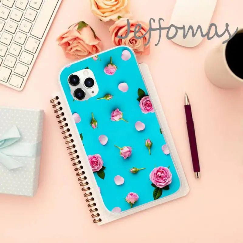 Rose Flower Back Cover Phone Case Transparent for iPhone 11 12 mini pro XS MAX 8 7 6 6S Plus X 5S SE 2020 XR
Rose Flower Back Cover Phone Case Transparent for iPhone 11 12 mini pro XS MAX 8 7 6 6S Plus X 5S SE 2020 XR