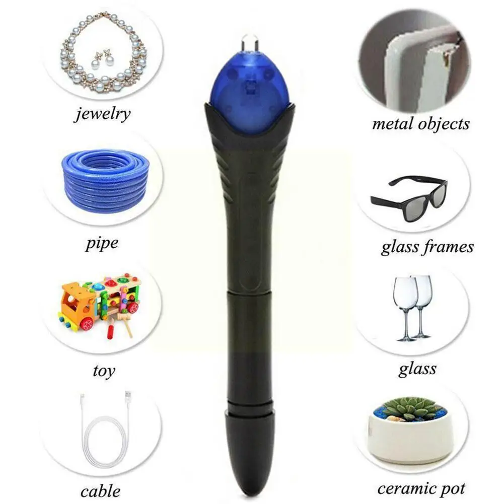 5 Second Quick Fix Liquid Glue Second Glue Pen Tool Pens Plastic Rays Super Fix Weld Assembly Ultraviolet Welding Liquid
5 Second Quick Fix Liquid Glue Second Glue Pen Tool Pens Plastic Rays Super Fix Weld Assembly Ultraviolet Welding Liquid