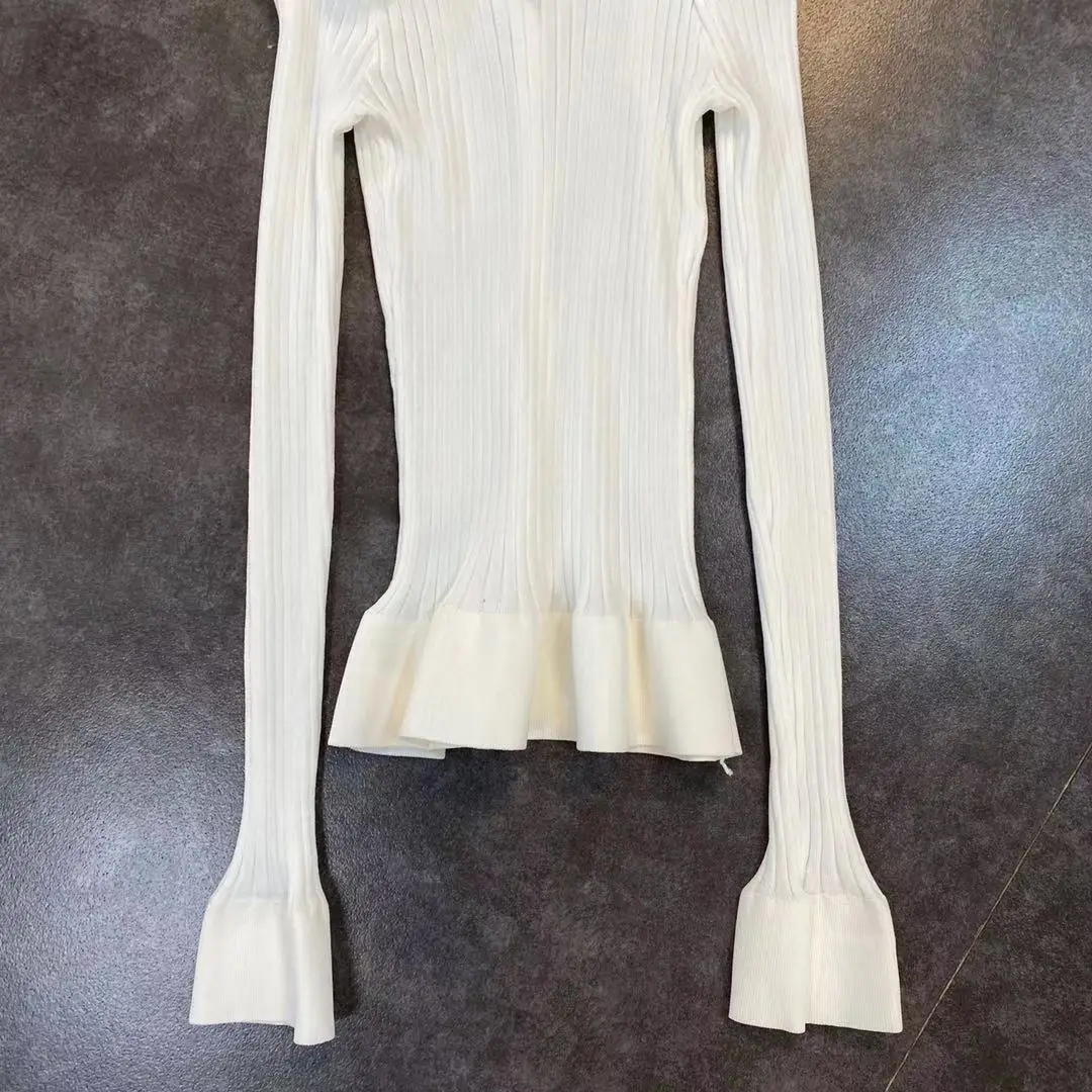 ZCSMLL double shoulder strap strapless tops long sleeve waist ruffled temperament white woman sweater tide 2021 spring
ZCSMLL double shoulder strap strapless tops long sleeve waist ruffled temperament white woman sweater tide 2021 spring