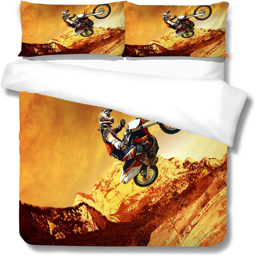 Bedding Set Queen 3D Motorcycle Printed Duvet Cover Set Boys Girls Room Decorations King Full Double Single Twin Size
Bedding Set Queen 3D Motorcycle Printed Duvet Cover Set Boys Girls Room Decorations King Full Double Single Twin Size
