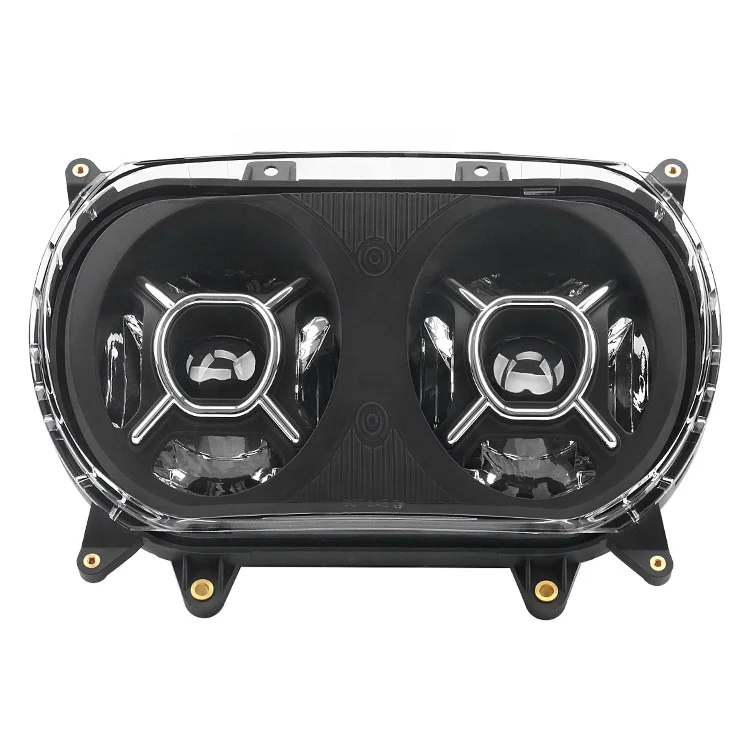 ASEND New arrival 124W dual led headlight for HD Road Glide 2015+ with breather EMC inside
ASEND New arrival 124W dual led headlight for HD Road Glide 2015+ with breather EMC inside