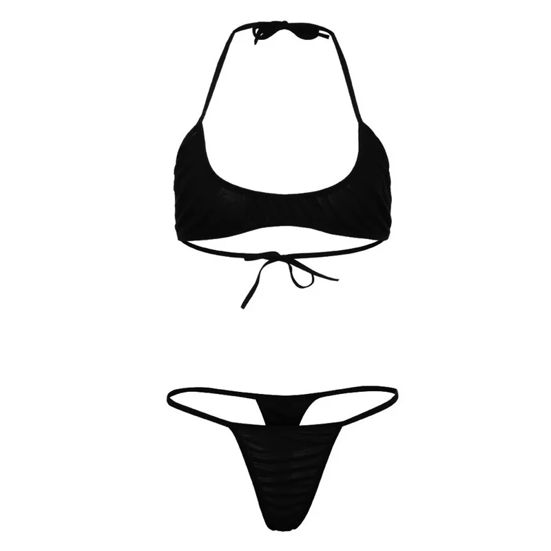 sexy bikini swimsuit women biquini swimwear women swimm suit bikinis Solid color classic Halter Lace adjust simple Thong Beach
sexy bikini swimsuit women biquini swimwear women swimm suit bikinis Solid color classic Halter Lace adjust simple Thong Beach