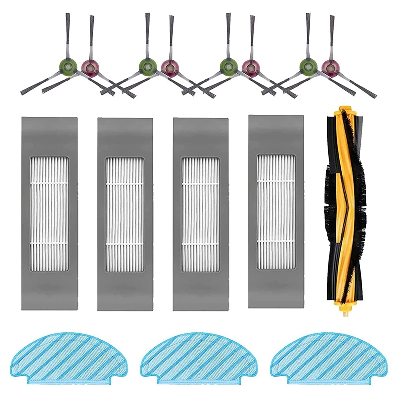 Cleaning Cloth Brush Filter Accessories Replacement Parts Set for Ecovacs DEEBOT N8 Pro N8 Pro+ Vacuum Cleaner Robot
Cleaning Cloth Brush Filter Accessories Replacement Parts Set for Ecovacs DEEBOT N8 Pro N8 Pro+ Vacuum Cleaner Robot