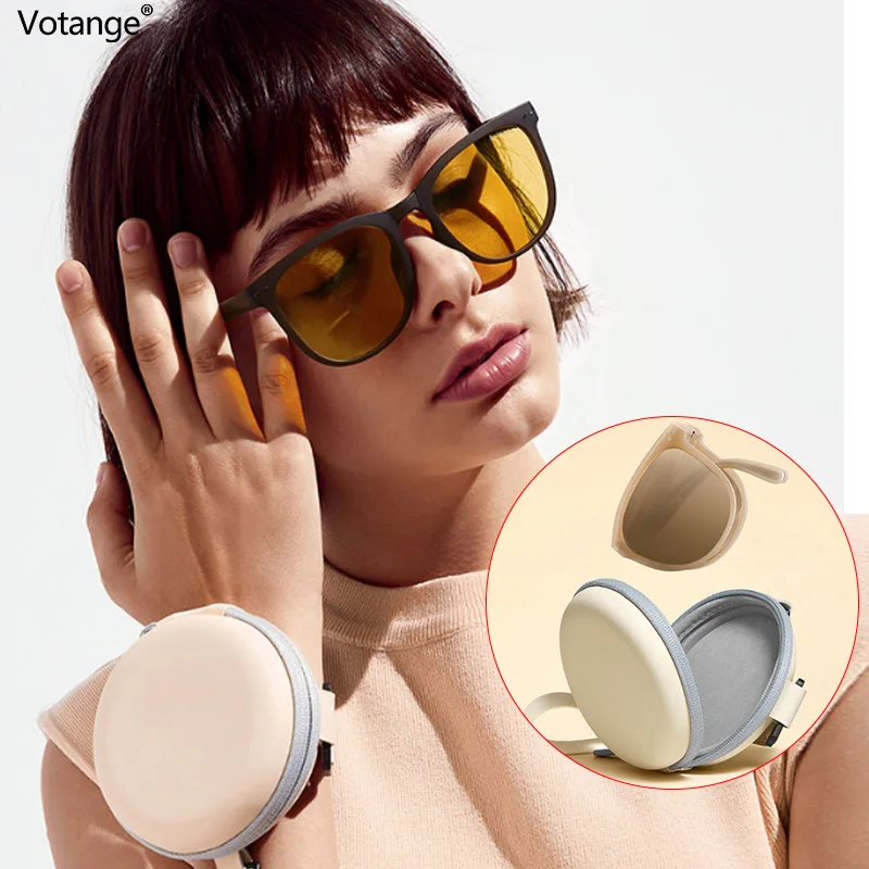 2021 New Folding Sunglasses Women Vintage Fashion Portable Foldable Metal Frame Sun Glasses Eyewear Lunette De Sol With Box E186
2021 New Folding Sunglasses Women Vintage Fashion Portable Foldable Metal Frame Sun Glasses Eyewear Lunette De Sol With Box E186