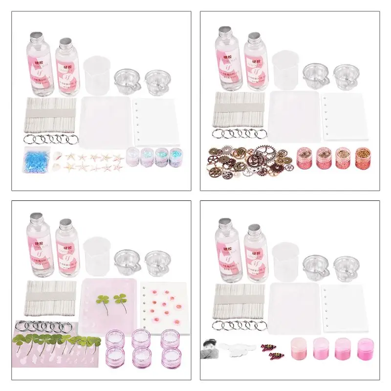 1 Set Crystal Epoxy Resin Mold Notebook Casting Silicone Mould Craft Making Tool B85D 
1 Set Crystal Epoxy Resin Mold Notebook Casting Silicone Mould Craft Making Tool B85D