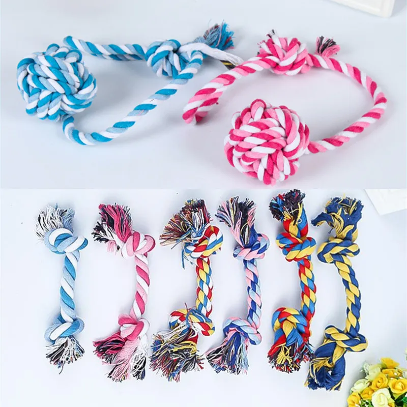 1 Pcs round Pet dog Supplies Pet Dog Puppy Cotton Chew Knot Toy Durable Braided Bone Rope 33cm Funny pet Tooth cleaning Tool
1 Pcs round Pet dog Supplies Pet Dog Puppy Cotton Chew Knot Toy Durable Braided Bone Rope 33cm Funny pet Tooth cleaning Tool