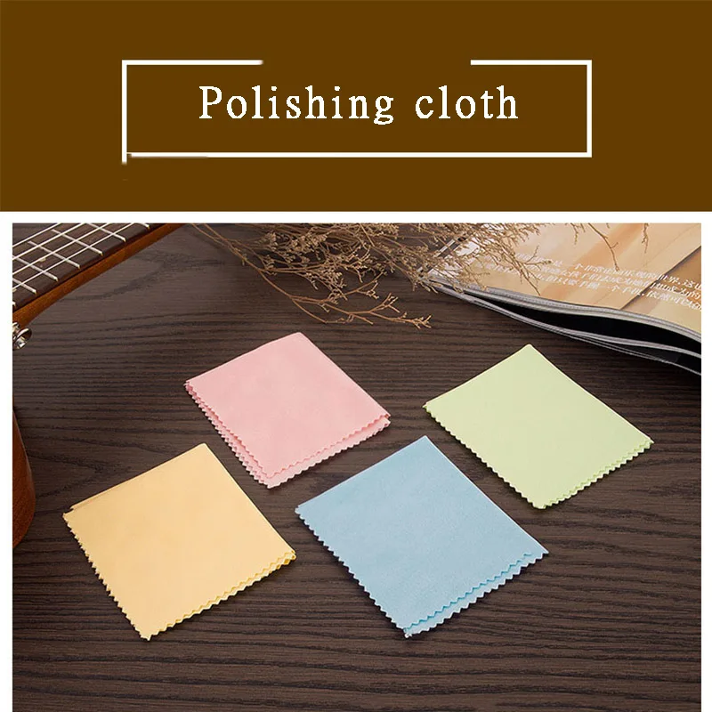 10pcs Mix Color Microfiber Cleaning Polishing Polish Cloth for Musical Instrument Guitar Violin Piano Clarinet Trumpet Universal
10pcs Mix Color Microfiber Cleaning Polishing Polish Cloth for Musical Instrument Guitar Violin Piano Clarinet Trumpet Universal