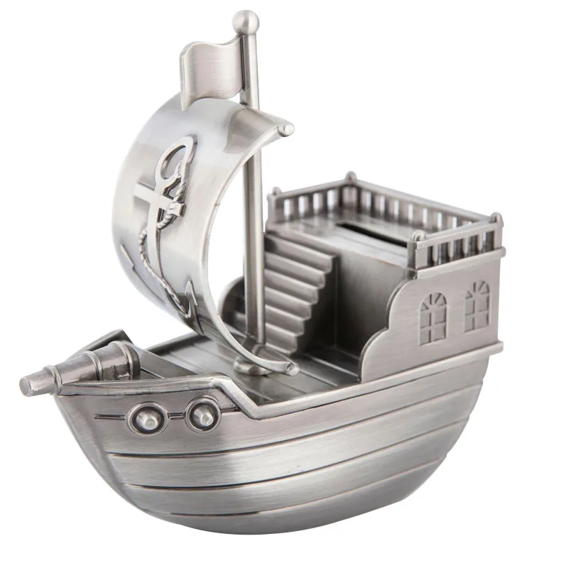 Creative Pirate Ship Piggy Bank Children 's Toy Money Box Home Decor Coin Jar Favor Craft Gift For Kids
Creative Pirate Ship Piggy Bank Children 's Toy Money Box Home Decor Coin Jar Favor Craft Gift For Kids