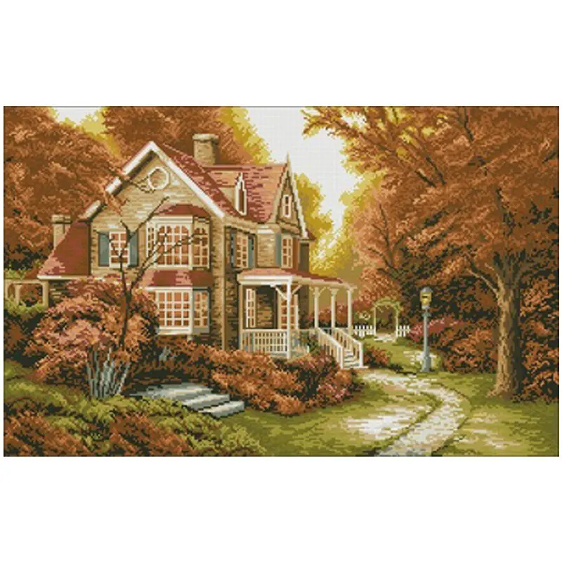 Autumn Villa patterns Counted Cross Stitch 11CT 14CT 18CT DIY Chinese Cross Stitch Kits Embroidery Needlework Sets home decor
Autumn Villa patterns Counted Cross Stitch 11CT 14CT 18CT DIY Chinese Cross Stitch Kits Embroidery Needlework Sets home decor