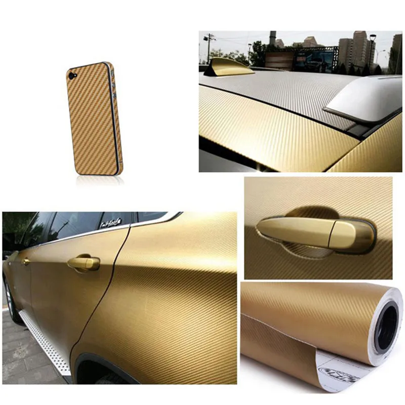 150cmx50cm 3D Carbon Fiber Vinyl Car Wrap Sheet Roll Film Car Sticker Motorcycle Decals Car Styling Interior Accessories
150cmx50cm 3D Carbon Fiber Vinyl Car Wrap Sheet Roll Film Car Sticker Motorcycle Decals Car Styling Interior Accessories