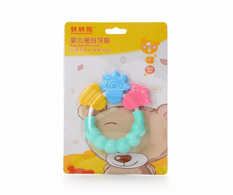 Zhuan Zhuan Xiong Bell Baby Teether Molar Stick Baby Rattle Silicone Teether Teether Rattle Teether
Zhuan Zhuan Xiong Bell Baby Teether Molar Stick Baby Rattle Silicone Teether Teether Rattle Teether