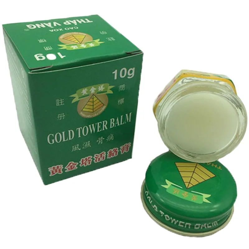 Vietnam Gold Tower Balm Tiger Balm Active Cream Muscle Aches Extra Strength Back Pain Reliever Arthritis Joint Pain Ointment 10g
Vietnam Gold Tower Balm Tiger Balm Active Cream Muscle Aches Extra Strength Back Pain Reliever Arthritis Joint Pain Ointment 10g