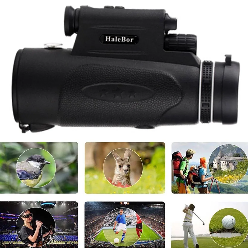 HaleBor 100x90 Optical Monocular Telescope Night Vision Waterproof Singal Focus Monocular Telescopes for Outdoor Hunting
HaleBor 100x90 Optical Monocular Telescope Night Vision Waterproof Singal Focus Monocular Telescopes for Outdoor Hunting