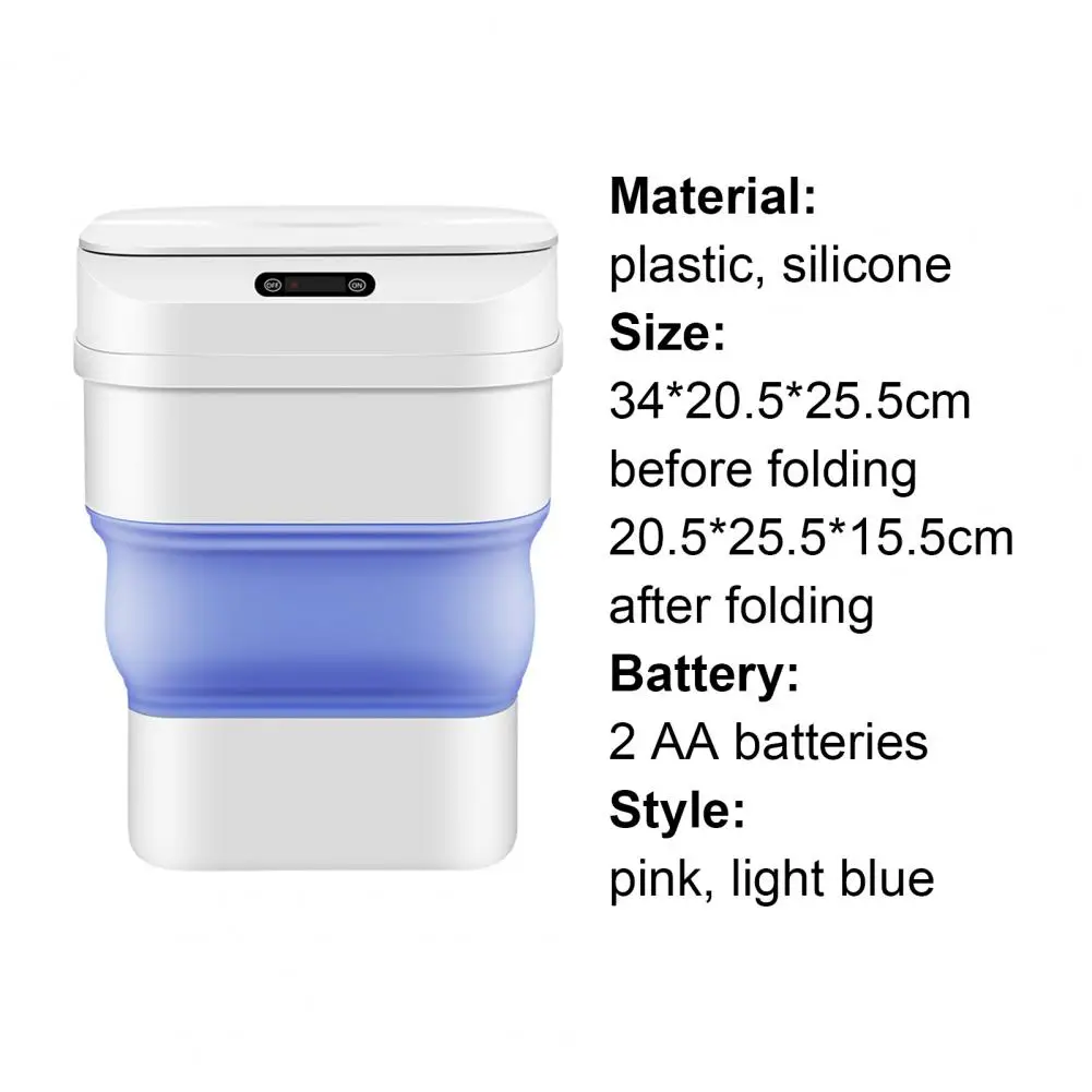 Eco-friendly Trash Bin Automatic Smart Sensor Plastic Large Capacity Rubbish Container for Home
Eco-friendly Trash Bin Automatic Smart Sensor Plastic Large Capacity Rubbish Container for Home