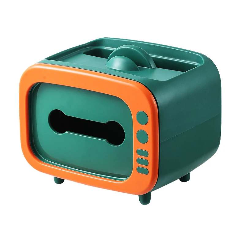 Retro ABS Television Model Tissue Box Phone Holder Dispenser Storage Napkin Case Organizer
Retro ABS Television Model Tissue Box Phone Holder Dispenser Storage Napkin Case Organizer