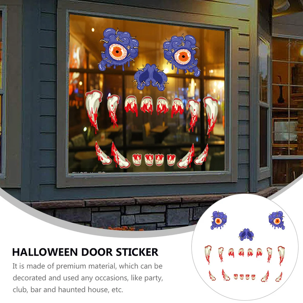 1 Pc Funny Fiend Eyes Fangs Decal Creepy Sticker Decor
1 Pc Funny Fiend Eyes Fangs Decal Creepy Sticker Decor
